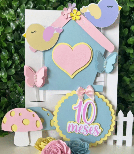 Alguns modelinhos de topo de bolo